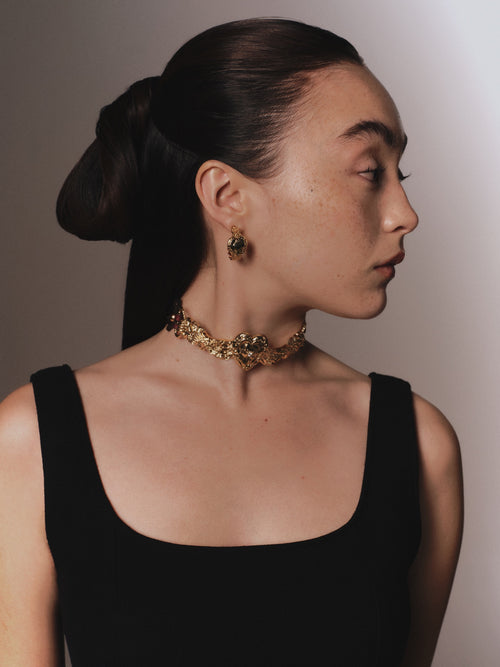PROVERBS OF LOVE 24AW / Carved Heart Choker