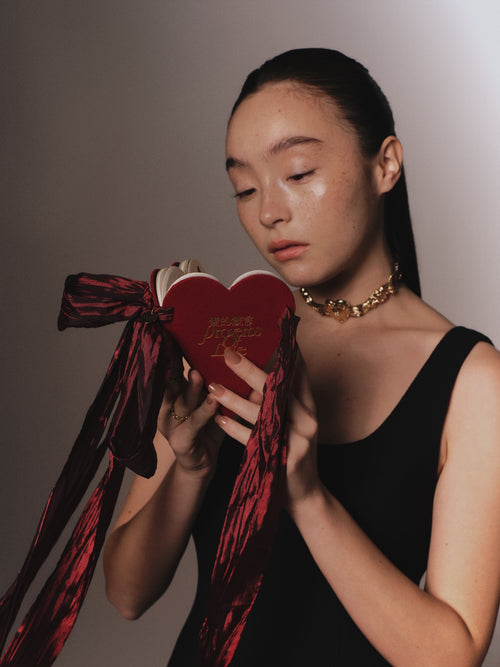 PROVERBS OF LOVE 24AW / Carved Heart Choker