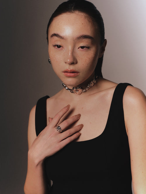 PROVERBS OF LOVE 24AW / Carved Heart Choker