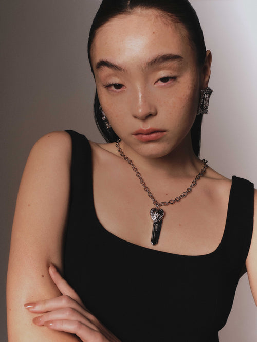 PROVERBS OF LOVE 24AW /Heart Key Necklace
