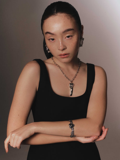 PROVERBS OF LOVE 24AW /Heart Key Necklace