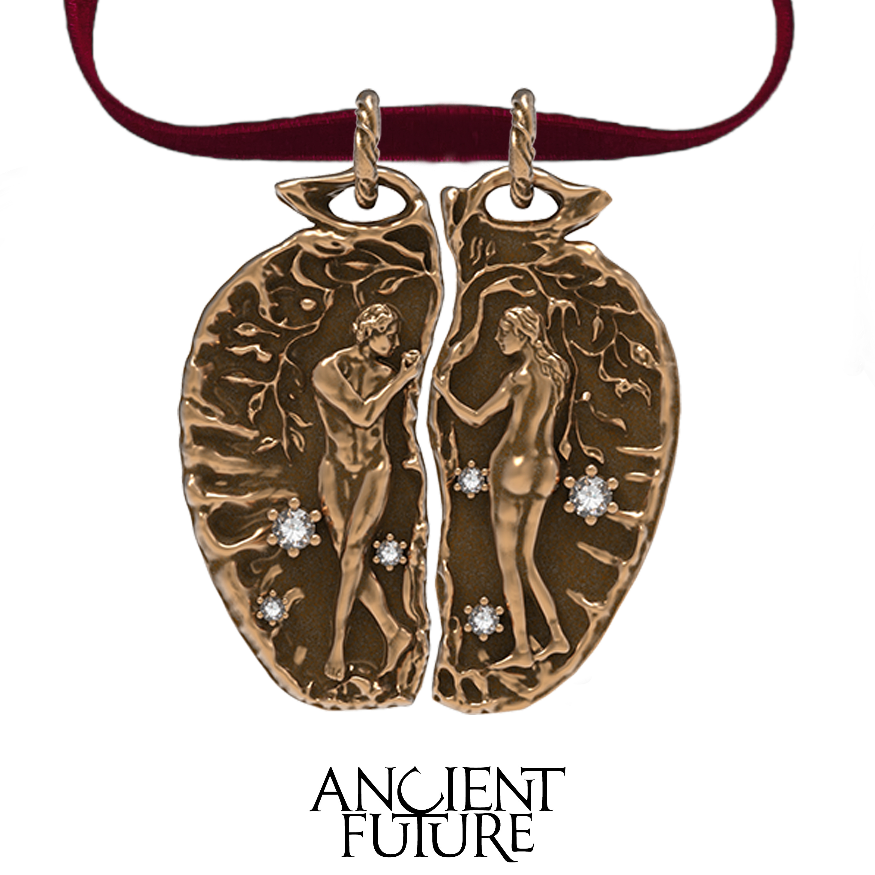 Eden Ribbon Necklace – ANCIENT FUTURE
