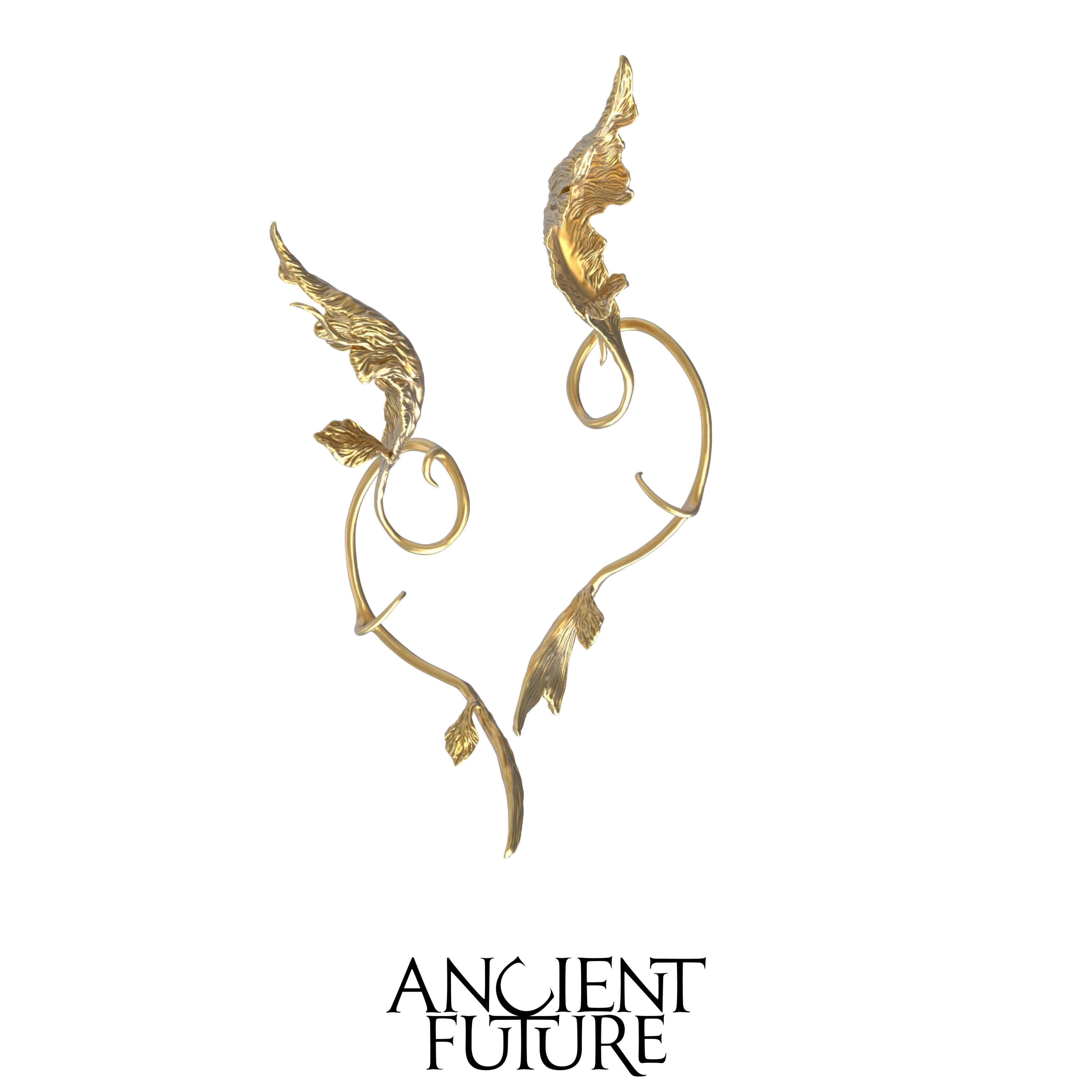 Belief Fish Ear Cuff