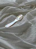 Yellow Butterfly Shell Squirrel Tail Spoon
