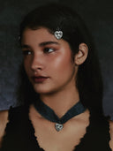 SPECIAL EDITION  /  HEARTS COIN NECKLACE (RIBBON)