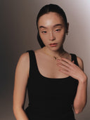 Mini Hearted Lock Necklace