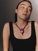 Bottle of Love Necklace with Bells