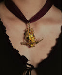 SHELL CORSAIR RIBBON NECKLACE