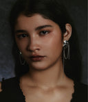 THE MIRAGE OF ABYSS 24SS / FISH BONE EARRINGS