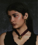 THE MIRAGE OF ABYSS 24SS / HEART CLAM RIBBON NECKLACE