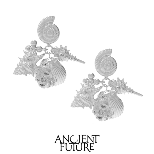 THE MIRAGE OF ABYSS 24SS / BARNACLE SHELL EARRINGS