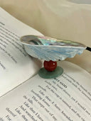 Dark Blue Abalone Crystal Dish