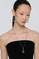 Heart Axe Mace Earrings