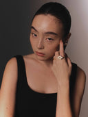 Heart Book Enamel Ring