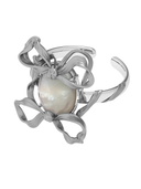 Mother-of-Pearl Ribbon Ring