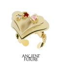 Heart Book Ring