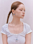 Candlelight Ribbon Necklace