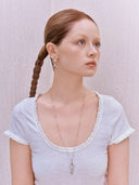 Spoon Ribbon Necklace