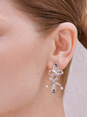 Fork & Spoon Ribbon Earrings