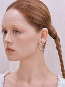 Fork & Spoon Ribbon Earrings