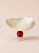 White Abalone Crystal Dish