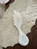White Butterfly Shell Comet Spoon