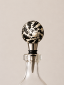 Black Turbo Shell Bottle Stopper