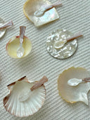 Pink Wave Shell Spoon