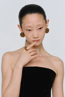 Botanic Button Earrings