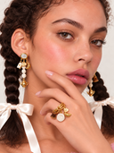 Cream Enamel Rring