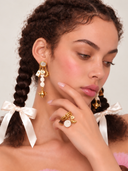 Cream Enamel Rring