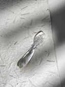 Yellow Butterfly Shell Squirrel Tail Spoon
