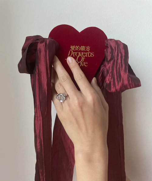 PROVERBS OF LOVE 24AW / BOOK-WRITING WOMAN RING