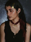 SPECIAL EDITION  /  HEARTS COIN NECKLACE (RIBBON)