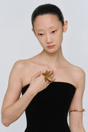 Antique Color Broken Moth Wing Ring