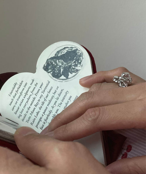 PROVERBS OF LOVE 24AW / BOOK-WRITING WOMAN RING