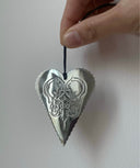 SILVER SWAN BOOKMARK