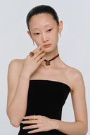 Apple Tree Button Ring