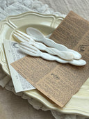 Wave Shell Spoon & Fork Set