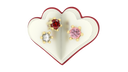 Heart Book Enamel Earring