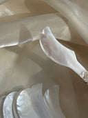 Crescent Floral Shell Butter Knife
