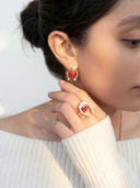 Fortune Horseshoe Earrings