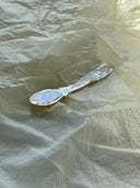 Yellow Butterfly Shell Squirrel Tail Spoon