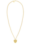 SPECIAL EDITION  /  HEARTS COIN NECKLACE (CHAIN)