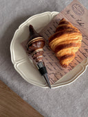 Black Turban Shell Bottle Stopper