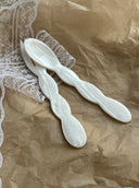 Wave Shell Spoon & Fork Set
