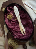 Mississippi Pink Shell Spoon & Fork Set