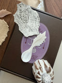 White Butterfly Shell Comet Spoon