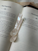 Yellow Butterfly Shell Round Spoon