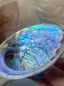 Dark Blue Abalone Crystal Dish